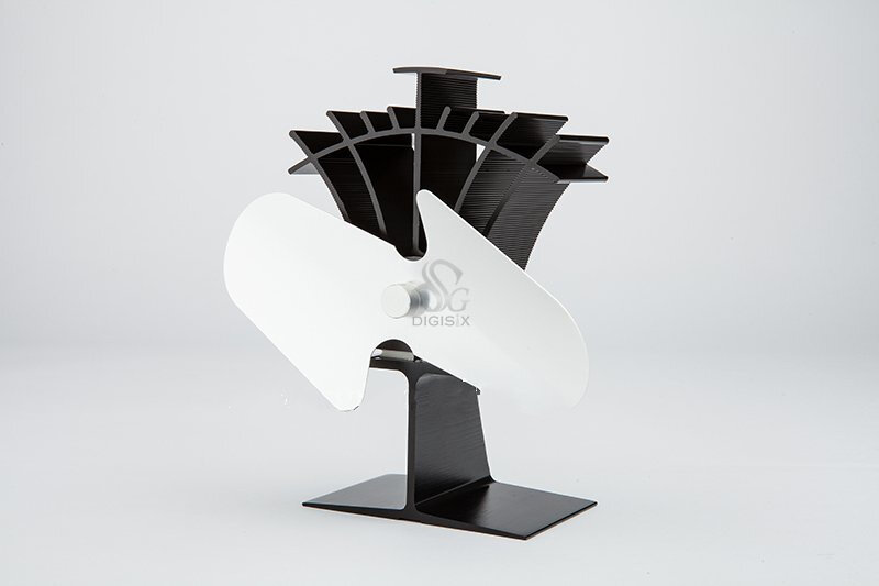Di calore Stufa Alimentata Ventilatore Stufa Top Fan 16% di Risparmio di Carburante Ecofan Mini Ventilatore