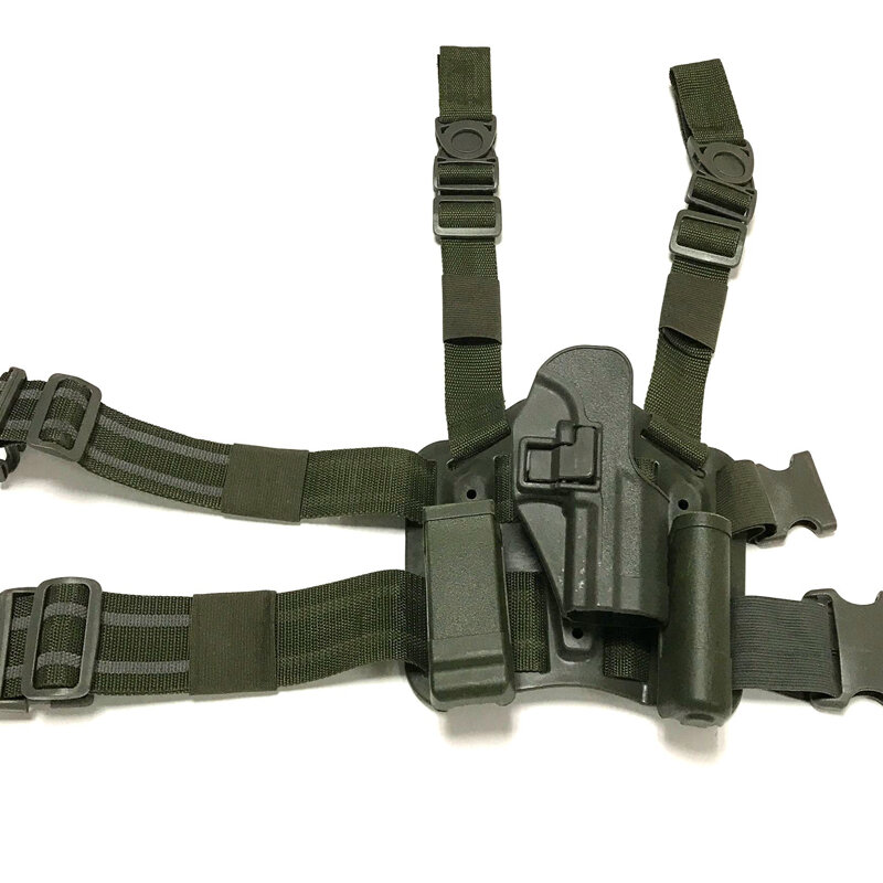HK USP militar Caça Tático Coldre Pistola Coxa Holster Fit Para HK USP 3 Cores