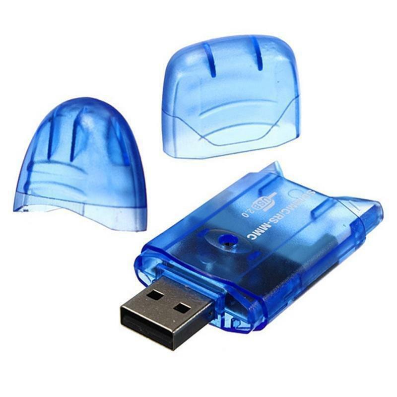عالية السرعة صغيرة مايكرو SD T-Flash TF SDHC USB 2.0 ذاكرة محوّل قارئ البطاقات R20