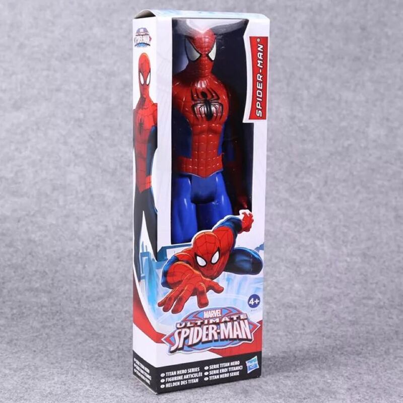 12 "30CM superbohater figurka postaci z avengers kapitan ameryka, Iron Man, Wolverine, Spider-Man, Raytheon lalka model dzieci prezent