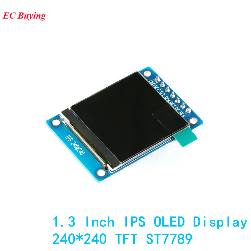 1.3 بوصة 1.3 "IPS OLED وحدة عرض 240*240 RGB TFT لاردوينو لتقوم بها بنفسك LCD لوحة إعلانات LED ST7789 7Pin 4-Wire الإلكترونية