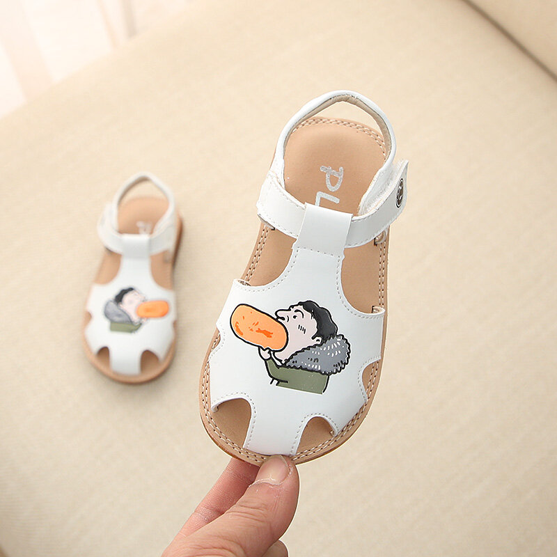 Sandales antidérapantes pour enfants de 0 à 1 et 3 ans, chaussures de princesse avec semelle souple, nouvelle collection printemps été 2019