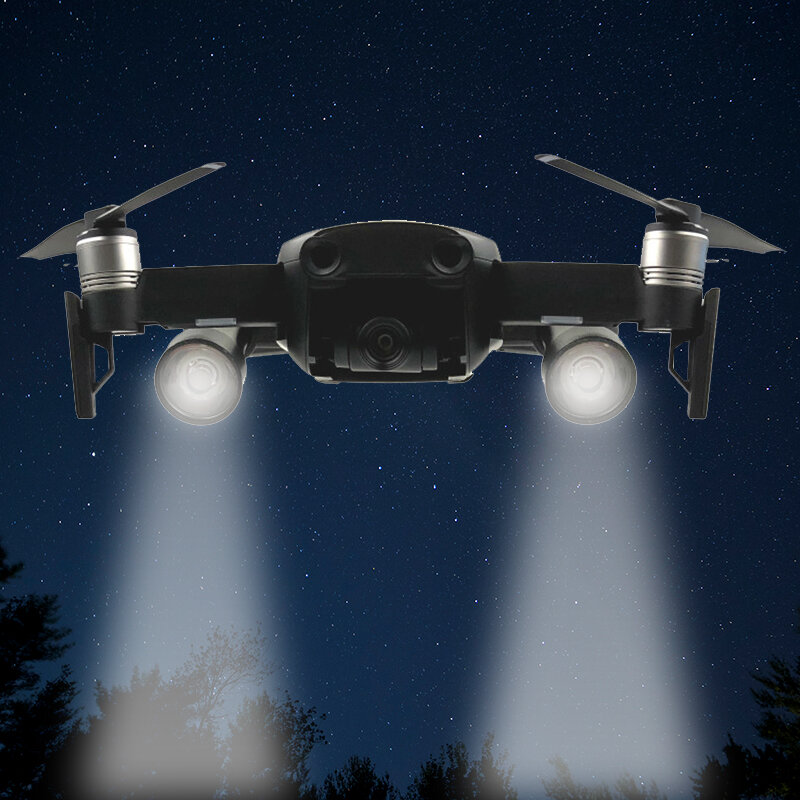 Flash LED Fill Light Searchlight Lamp Kit for DJI Mavic Air Night Flight Lighting Drone Accessories