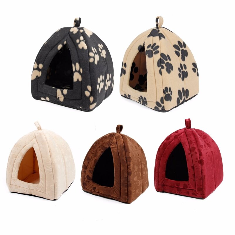 Cat Bed Small Dog House Summer Soft Puppy Kennel Lovely Kitten Mats Pet Goods for Pet Home Cute Animal House