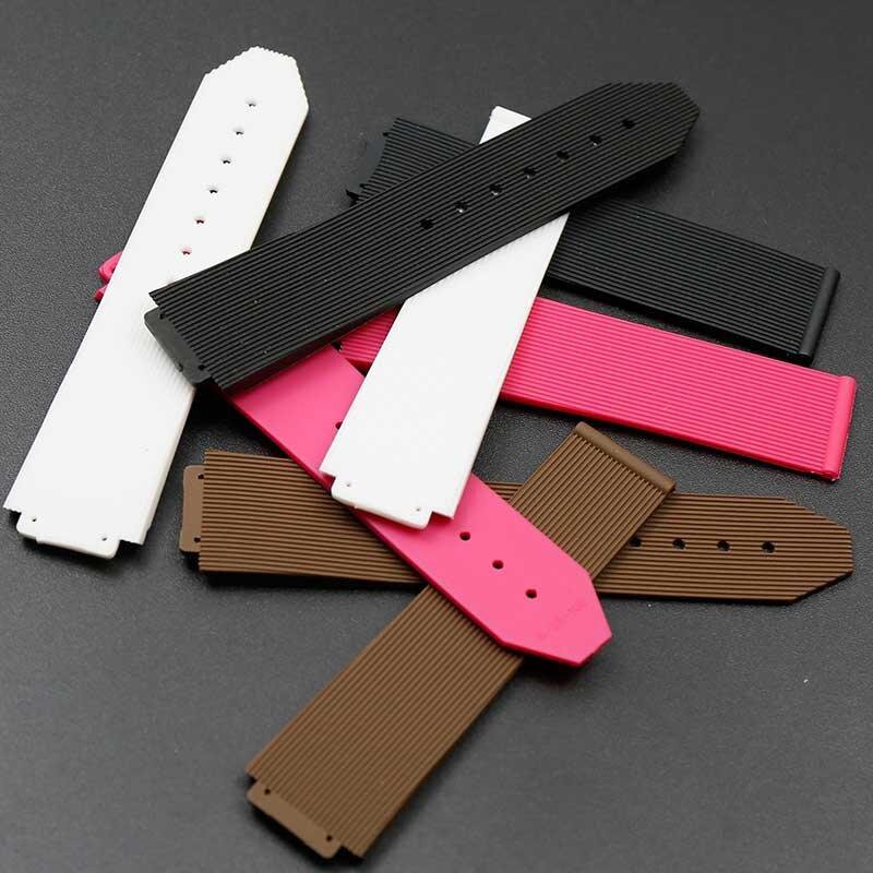 Women's silicone strap 15mm x 21mm for Hublot strap rubber strap waterproof sports watch accessories