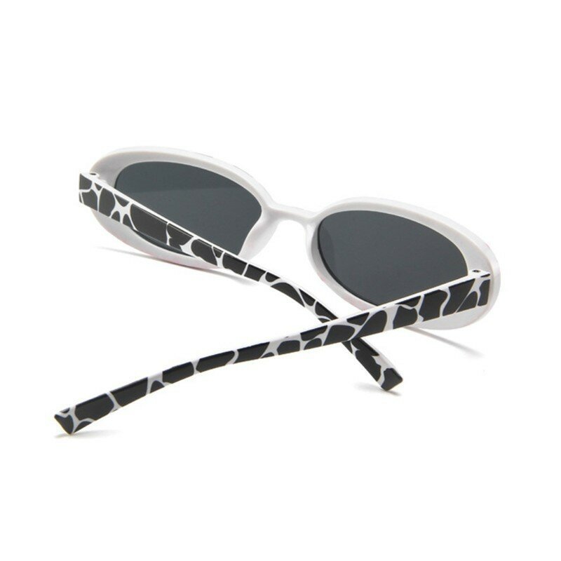 Óculos de sol feminino clássico retrô vintage oval