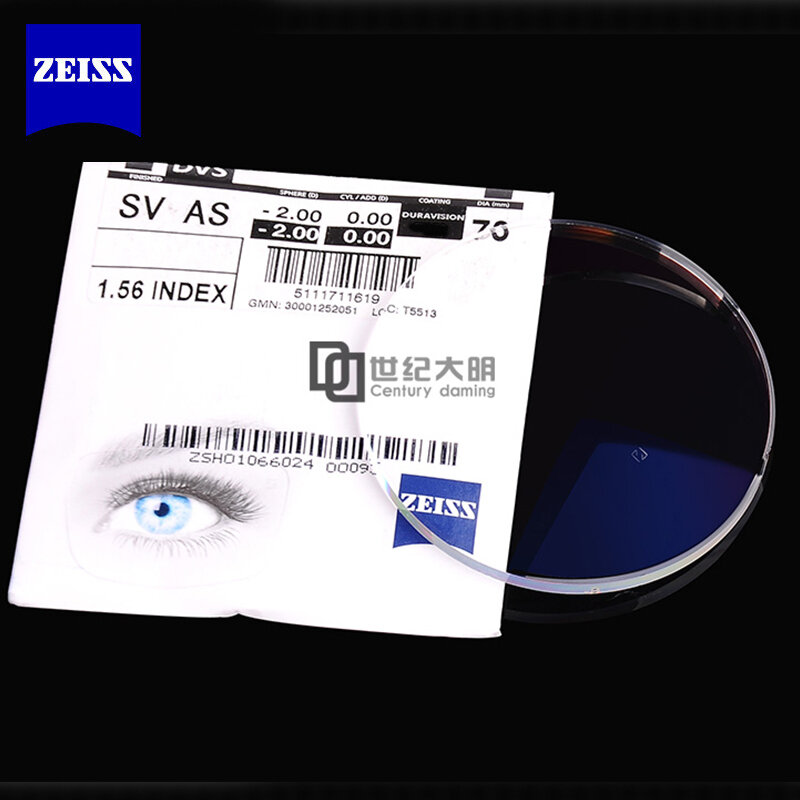 Zeiss Dura Vision Platinum Clear Lenzen 1.56 1.61 1.67 1.74 Transparant Meekleurende Bril Lenzen 1 Paar