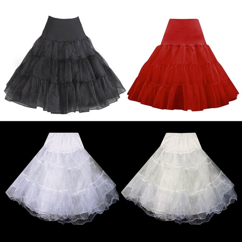 Нижняя юбка-пачка в стиле ретро 50-х и 80-х годов, бальное платье для свадьбы, рокабилли, нарядные аксессуары для невесты, комбинации, подъюбник...