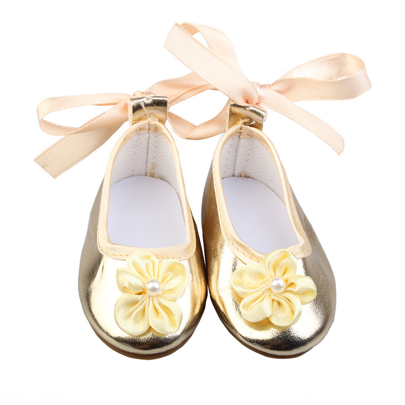 Dolltalk 2019 новые 7,5*4 см модные мини-платье в кукольном стиле; Высококачественная модная обувь ручной работы; Обувь с цветочным узором для 18 дюйм...