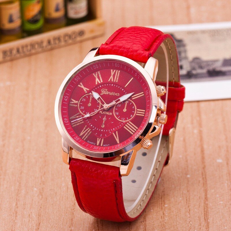 Luxury Brand Leather Quartz Watch Women Ladies Men Fashion Bracelet Wrist Watch Wristwatches Clock relogio feminino masculino