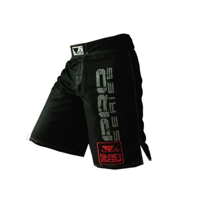 SUOTF-pantalones cortos de boxeo para hombre y mujer, shorts de entrenamiento de fitness para boxeo, Muay Thai, color blanco y negro, baratos, MMA