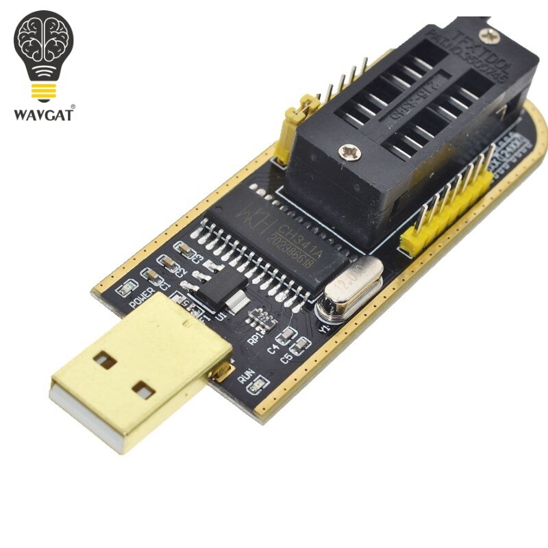 مبرمج USB CH341A 24 25 Series EEPROM Flash BIOS, مع برنامج وبرامج تشغيل