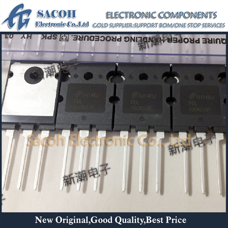 Бесплатная доставка, 5 шт., транзистор MOSFET FDL100N50F FDL100N50 100N50 TO-264 100A 500 в