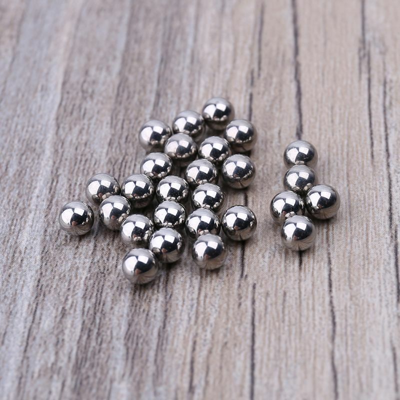 New 1 Bag/100pcs Slingshot Steel Bead 4mm Beads Professional Tactical Catapult Outdoor Hunting Shooting Powerful Accessories