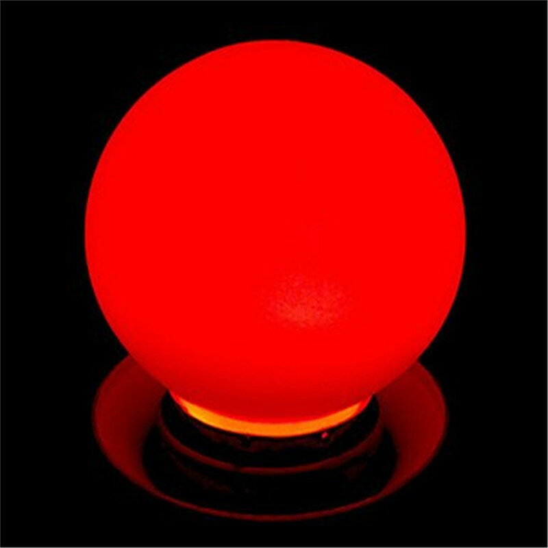 Bombillas LED de globo G45 para Navidad, 1W, E27, 8 LED, decorativas, blanco, verde, amarillo, azul, rojo, 170-250V, lámpara de cubierta de bombilla de colores