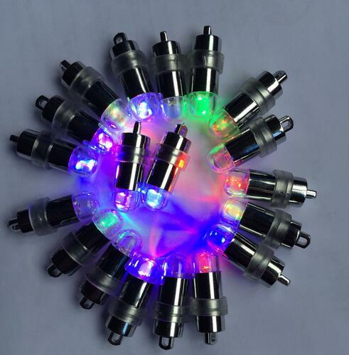 100 pièces * étanche mini submersible ballon LED lumières pour mariage de noël fête lanternes floral vase lumière maison fête décor