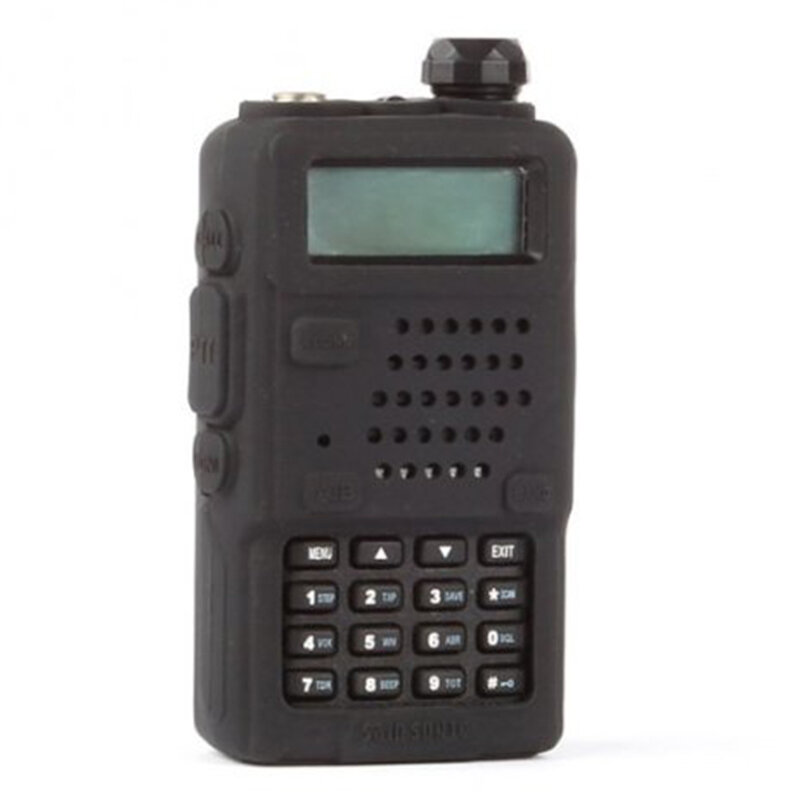 BAOFENG-funda de silicona para walkie-talkie, funda para walkie-talkie, UV 5R, portátil, UV-5R de Radio Ham, UV-5RA Plus, UV-5RE Plus, UV-5RB