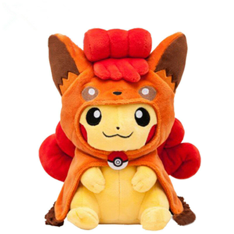 Pokemon Cute 2 Styles Alola Vulpix & Vulpix Cosplay Pikachu Plush Toy  Stuffed Toys 30 CM Kids Gift Let Pikachu with the kids