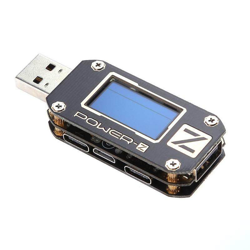 ATORCH POWER-Z-Probador USB tipo C, detector de batería, PD QC 3,0 2,0, cargador de corriente de onda dual, tipo C, KM001, voltímetro