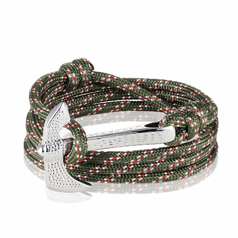 LIVVY – bracelet en cuir style européen, breloque Tom hope, bijoux pour hommes et femmes, AS195, 2017