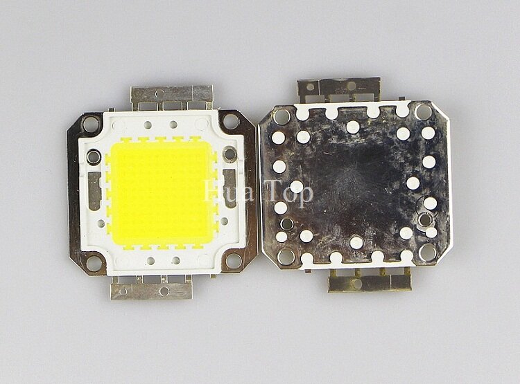 Chip Led Epistar IC SMD, Bombilla de proyector, lámpara blanca cálida y fría integrada de alta potencia, 100W, 50W, 30W, 20W, 10W, 30x30mil