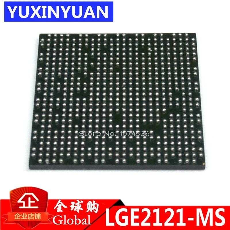 YUXINYUAN LGE2121-MS LGE2121 LG2121-MS BGA 새로운 원래 정통 집적 회로 IC LCD 칩 전자 1 개