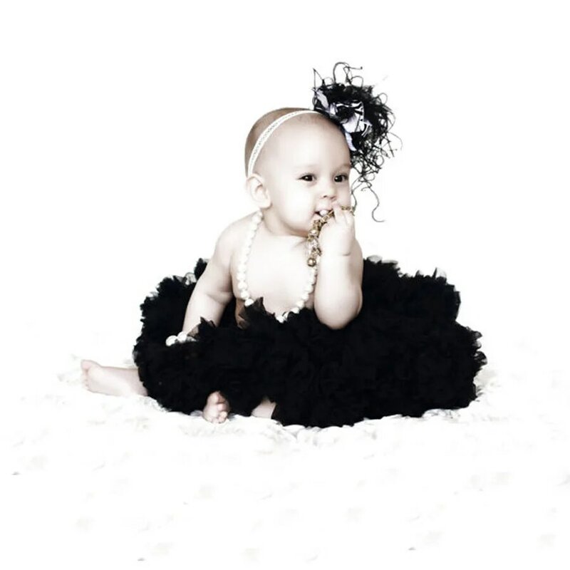 Rok Tutu Bayi Baru Properti Foto Anak Menakjubkan Pakaian Bayi Rok Tutu Anak Perempuan Rok Pesta Bayi 3-24 Bulan Rok Petticoat 21 Warna