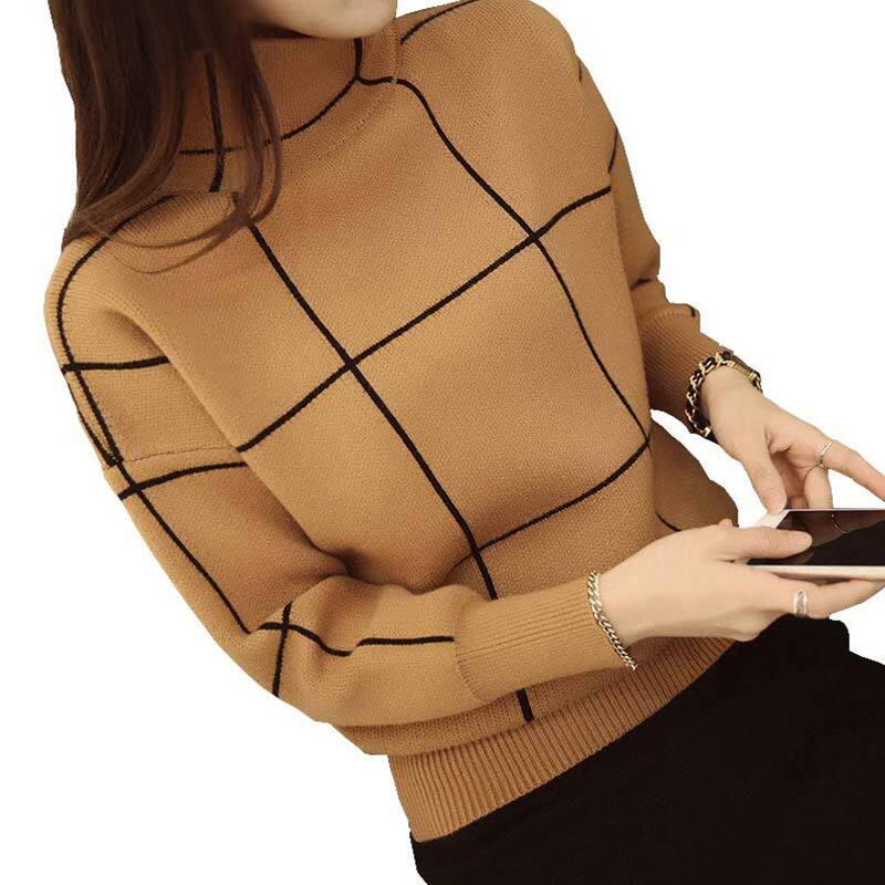 Disappearancelove 2021 Women High Quality Winter Turtleneck Sweater Thickening Sweater Pullover Female Jumper Tops
