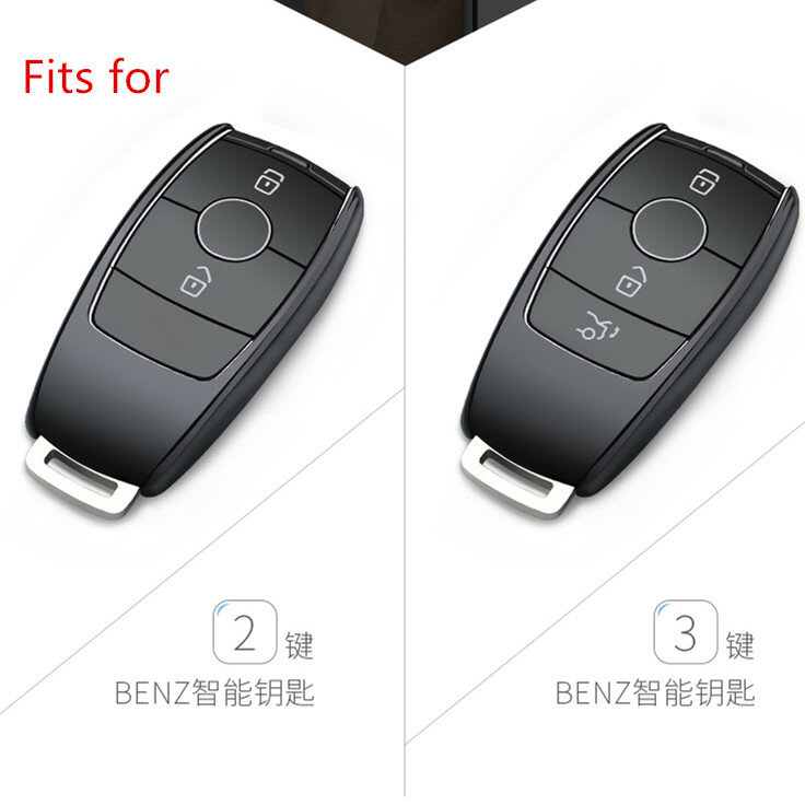2019 Baru TPU Mobil Remote Kunci Kasus Shell untuk Mercedes Benz E Class W213 E200 E260 E300 E320 Pelindung Kunci cover Fob Pemegang