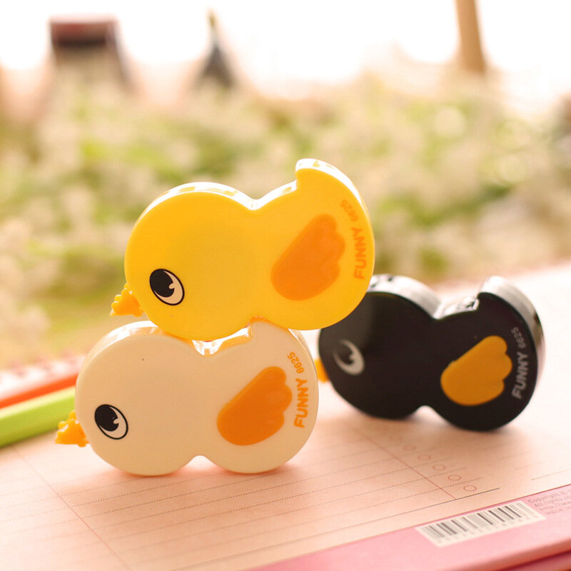 2 Pcs/Lot Cute Lovely Duck-Shaped Correction Tape for School Stationery & Office Supply & Student
