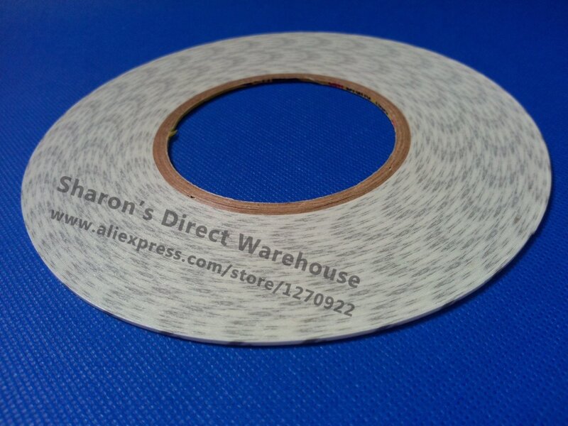 2mm*50M 9080 Double Sided Semitransparent Adhesive Tape Widely Using for Samsung Huawei HTC iPhone Panel LCD Screen
