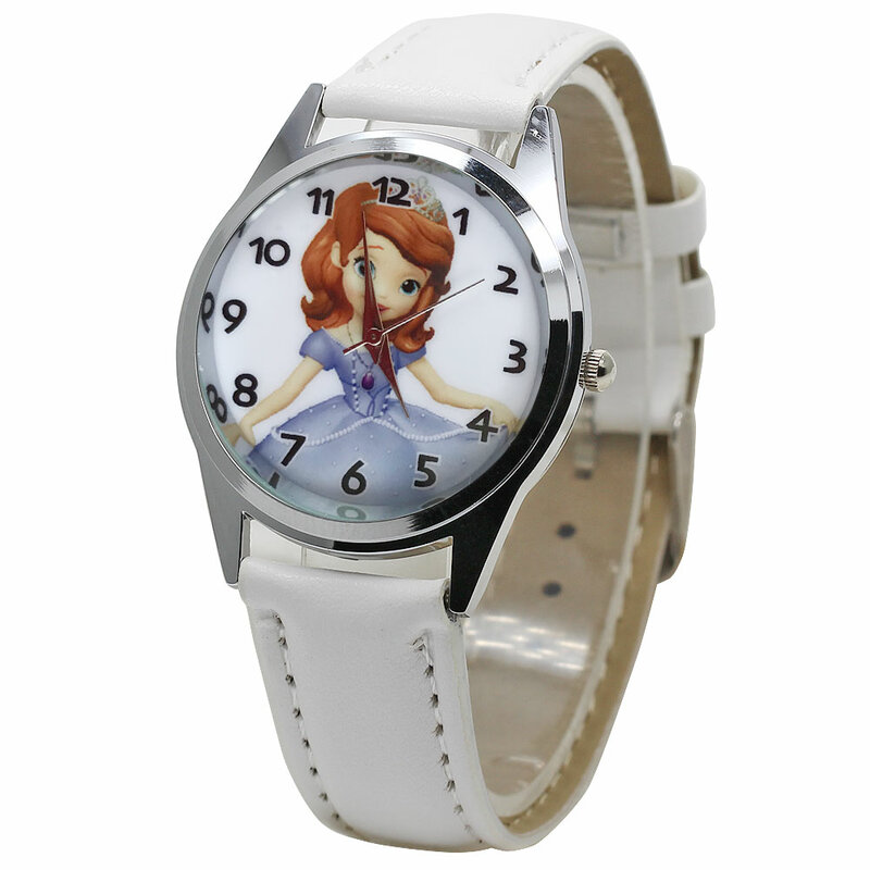 Prezent urodzinowy dla dzieci śliczny zegarek dla dzieci z postaciami z kreskówek dziewczyna galaretki zegarek kwarcowy ze skórzanym paskiem chłopiec nieformalny sportowy zegarek nowy zegarek dla dzieci