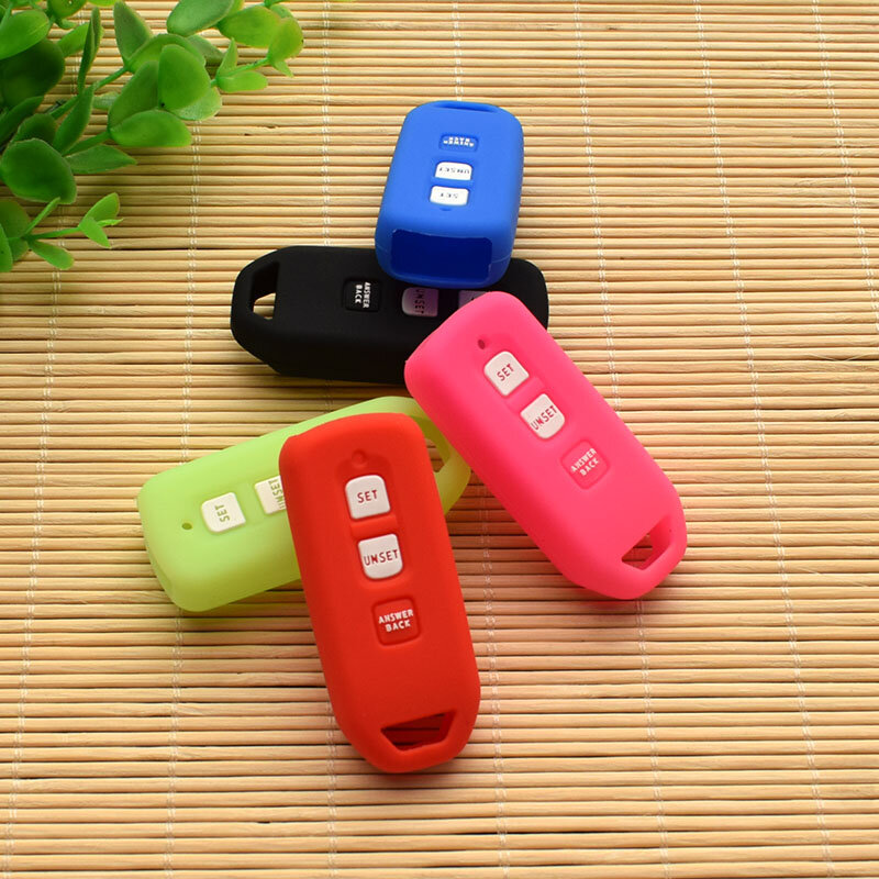 Silicone Rubber key cover protected cap set skin holder for HONDA PCX 150 motorcycle remote keychain keyring sticker accessories