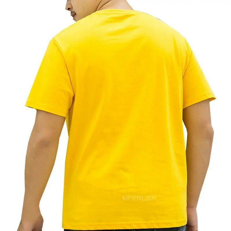 T-shirt d'été pour hommes, en coton, buste, grande taille, 5XL 6XL 7XL, 150cm