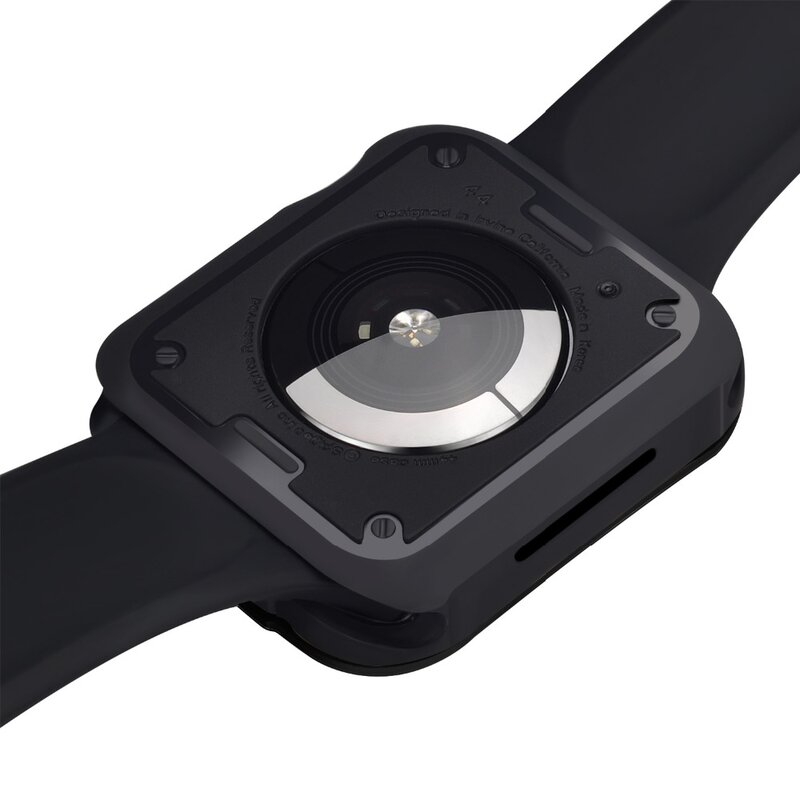 Futerał ochronny SGP pokrowiec na Apple Watch 4 5 44/40mm pokrowiec przeciwdeszczowy do serii iwatch 3/2/1 42/38mm męskie i damskie akcesoria watche
