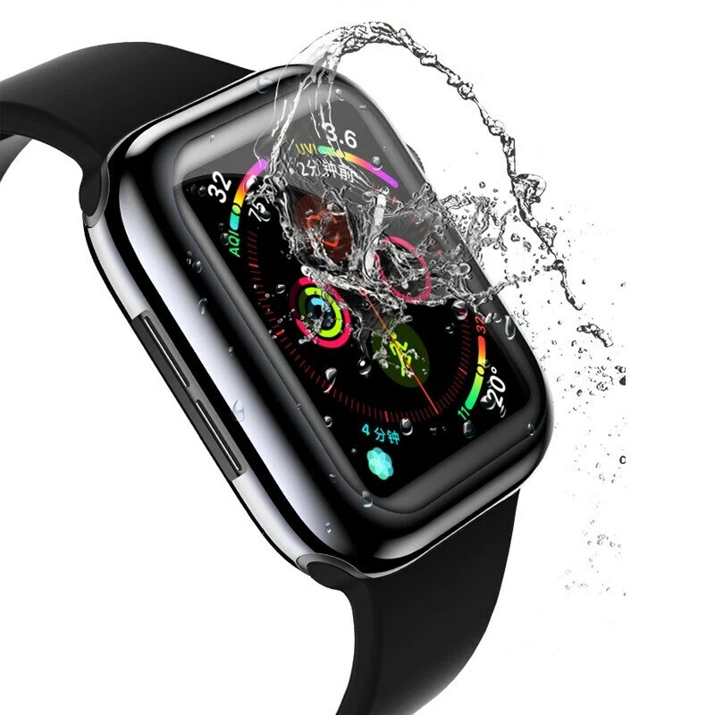 Housse de protection d'écran pour apple watch 5/4/3/2 boîtier iwatch apple bracelet de montre 44mm 40mm 42mm 38mm coque antichoc accessoires