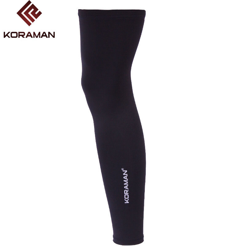 NEW 2022 Outdoor (2piece/lot) Black Men Elastic Cycling Prevent Bask Uv Protection Protect Leg Sweet Hiking Skating Knee Sleeve