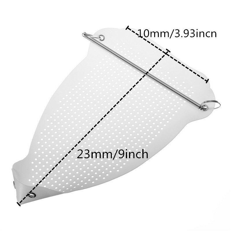 White Electric Parts Iron Cover Shoe Ironing Aid Board Heat Protect Fabrics Cloth Heat Fast Iron Without Scorching