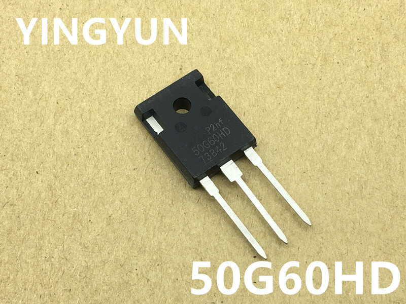 10pcs/lot  50G60HD FGW50N60HD   50A 600V Power IGBT transistor