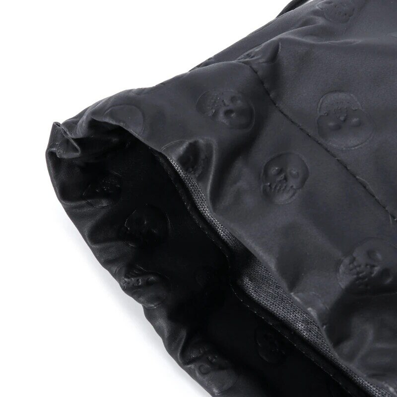 Nowa torba Unisex czaszka sznurkiem moda Sport torby podróżne plecak