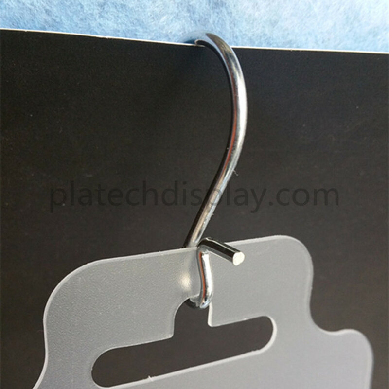 Metalen of Plastic S Opknoping Hangen Haken Voor Supermarkt Retail Display Clip Strips 200 stks/partij