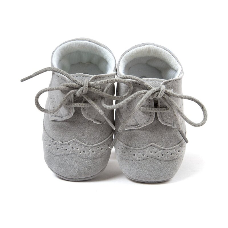Romirus – mocassins en cuir PU pour bébé fille et garçon, chaussures pour les premiers pas, semelle souple, à la mode, avec pompons, pour nouveau-né, CX92C