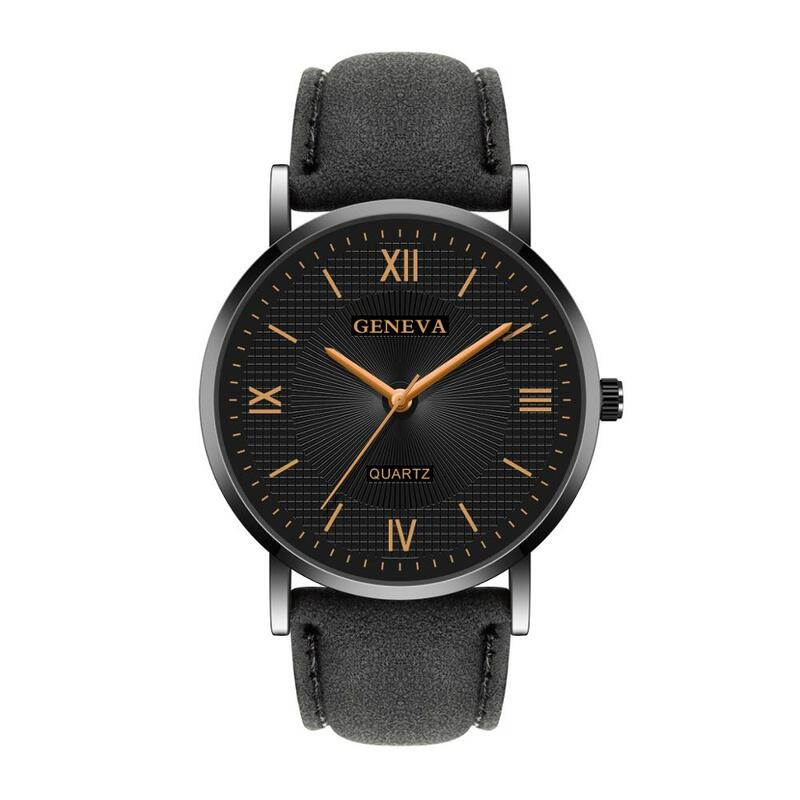 Números romanos relógios masculinos de marca de luxo relógio de pulso minimalista relógio masculino relógio relógio erkek kol saati reloj hombre