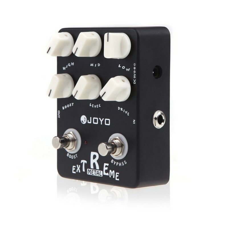 JOYO JF-17 Extreme Metal Guitar Effect Pedal Distortion Aluminum Alloy Strong Low Frequency Clear Effects Guitar Accessories