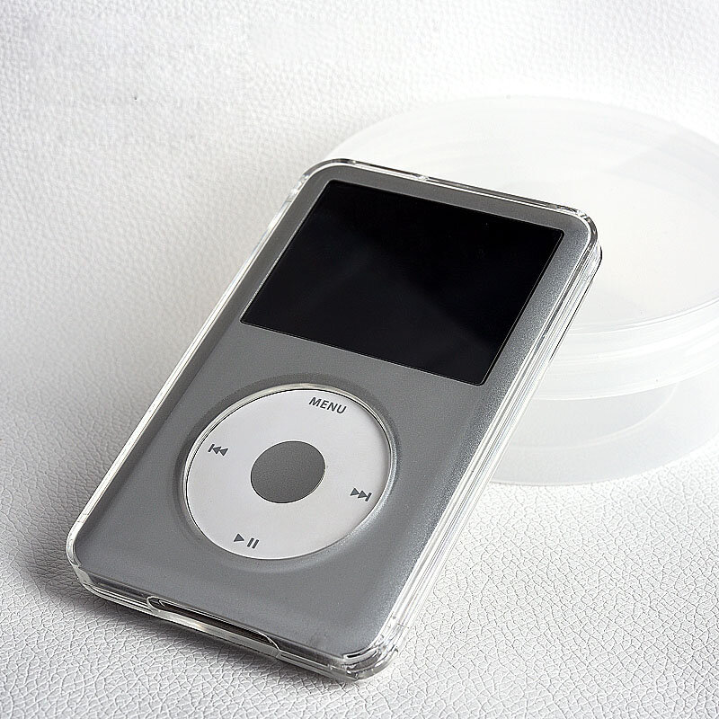 Funda rígida de protección completa para iPod Classic, cubierta transparente de cristal para PC, 6 °, 80GB, 120GB, 7 °, 160GB, grosor de 0,41 pulgadas