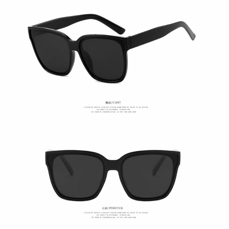 대형 사각형 선글라스, 여성 브랜드 디자이너 럭셔리 패션 안경, 큰 음영 선글라스, 레트로