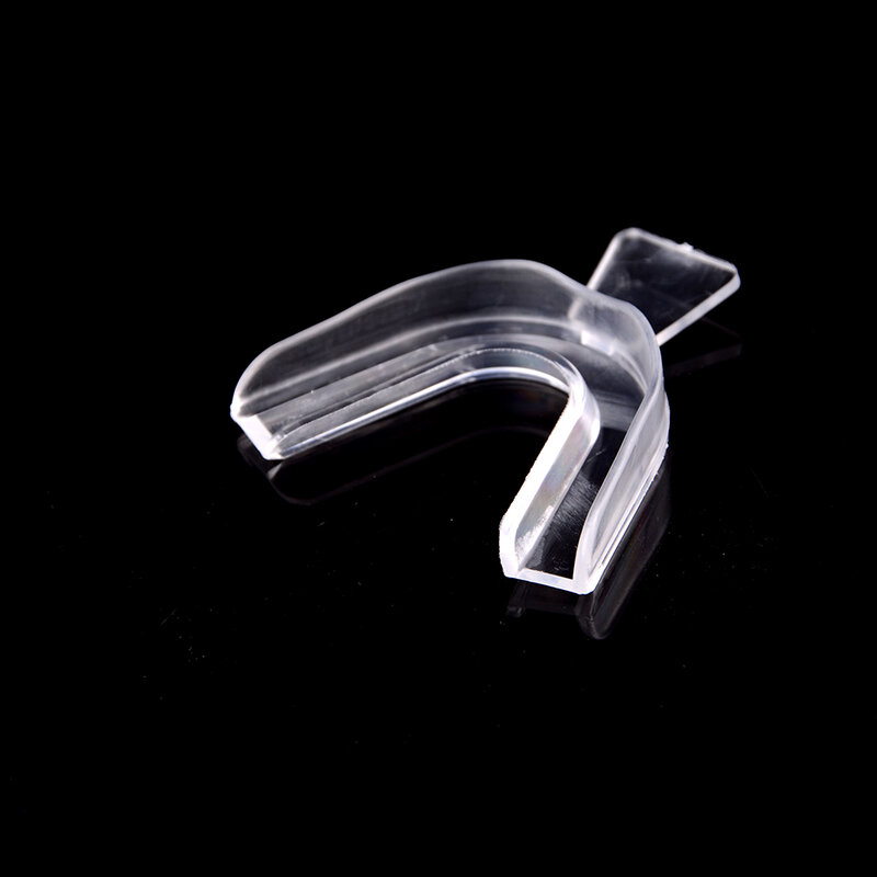 Bandeja de dientes termoformada transparente, para blanquear los dientes, protector de goma, bandeja para la boca, equipo blanqueador 1 unidad
