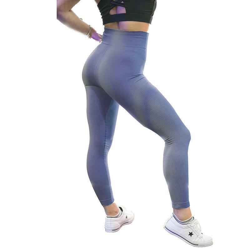 女性高弾性フィットネススポーツレギンスパンツスリムランニングスポーツウェアスポーツパンツズボン服