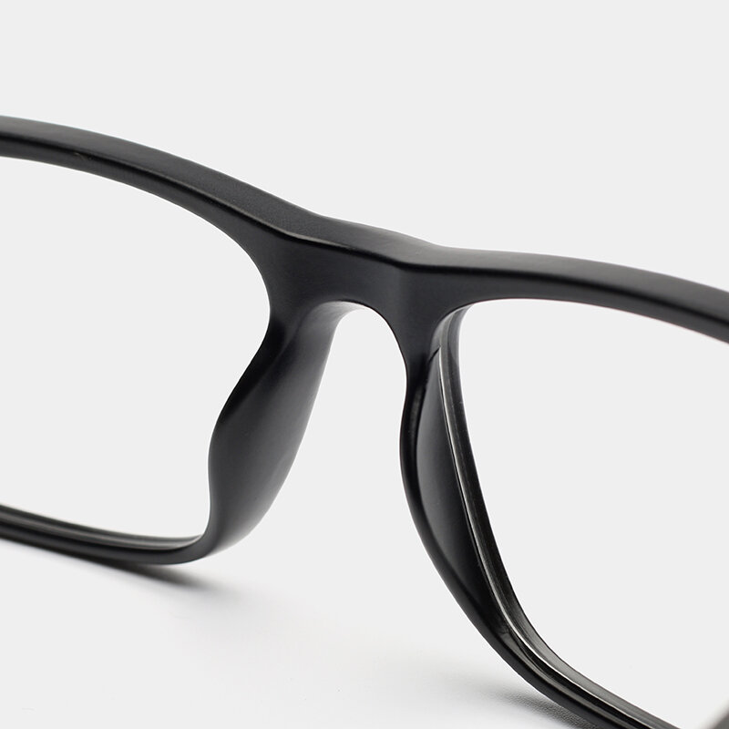 إطار نظارات للرجال TR90 تصميم كلاسيكي لعلامة تجارية قصر النظر إطار نظارات شفاف # YX0140