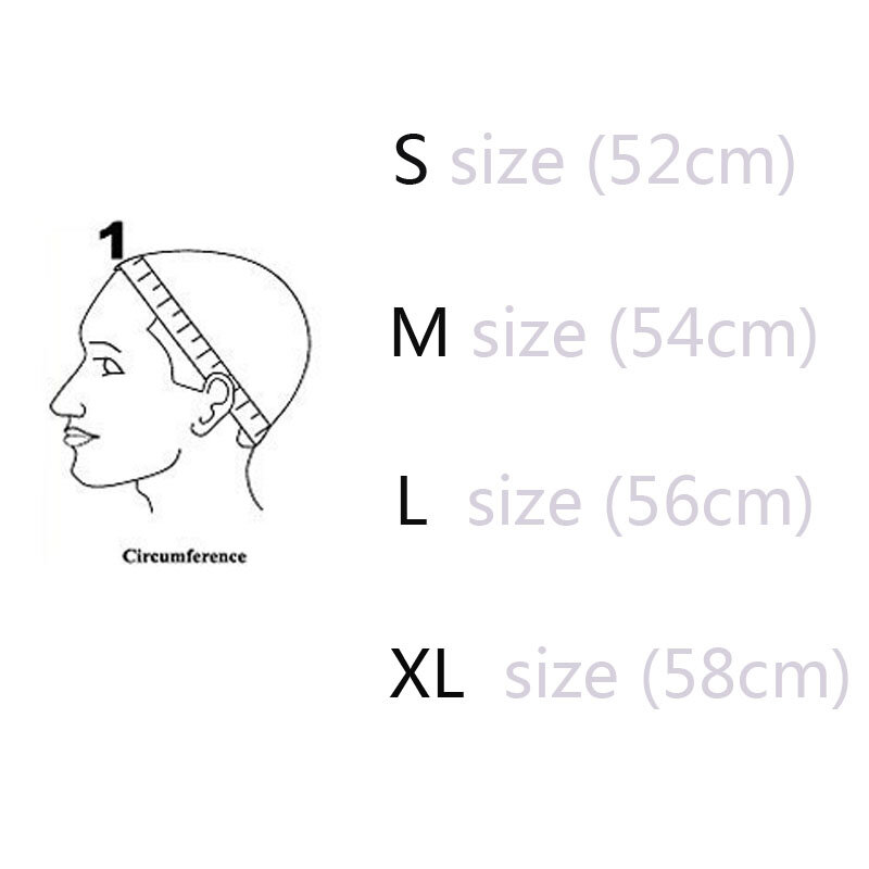 Cappellino per parrucca in pizzo per realizzare parrucche con cinturino regolabile sul retro cappuccio per tessitura taglia S/M/L/XL parrucca senza colla cappellini per capelli rete per capelli